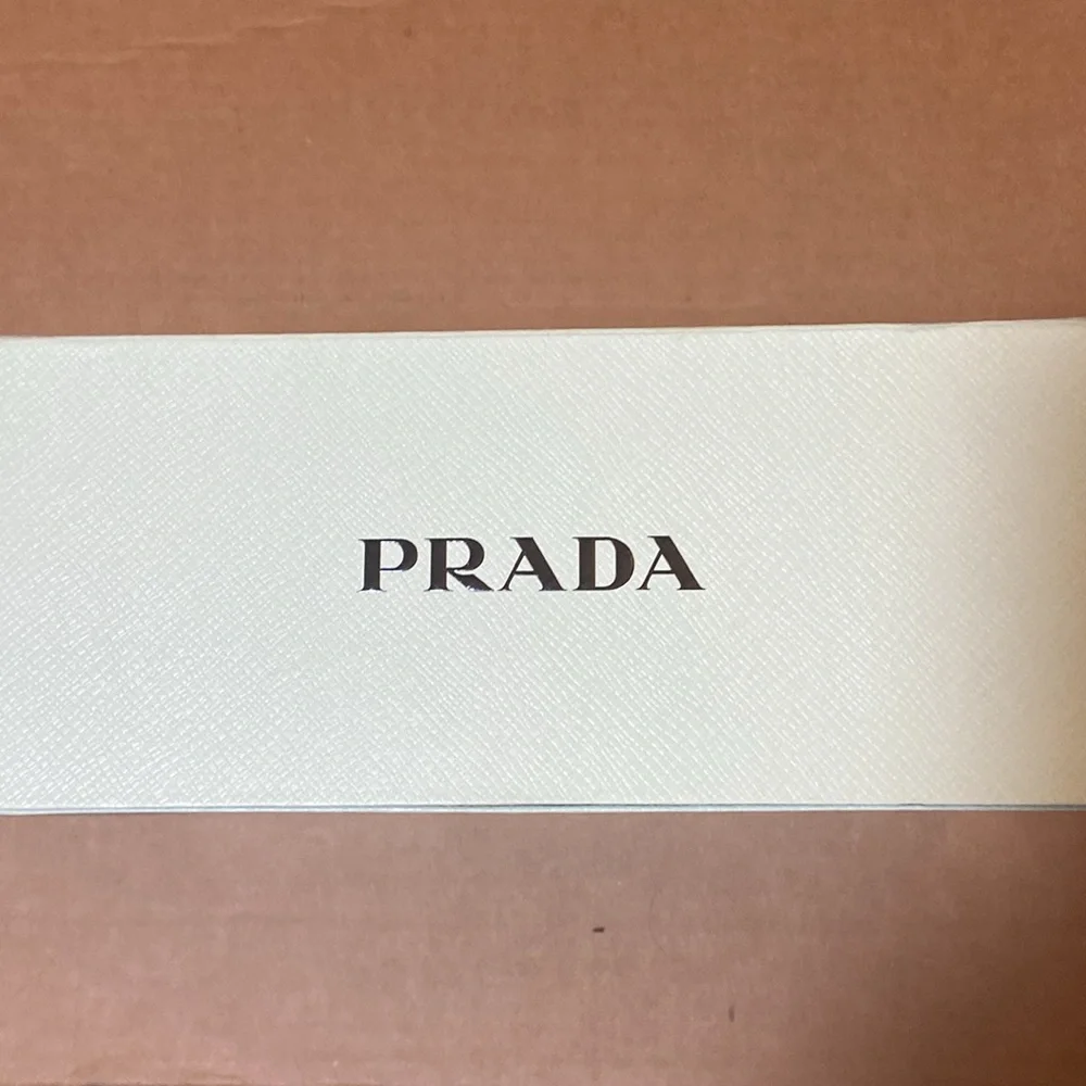 Prada Mint Green Hard Carton Empty Storage Folded  Box